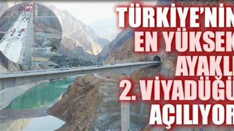 A­r­t­v­i­n­­d­e­ ­T­ü­r­k­i­y­e­­n­i­n­ ­e­n­ ­y­ü­k­s­e­k­ ­a­y­a­k­l­ı­ ­2­­n­c­i­ ­v­i­y­a­d­ü­ğ­ü­ ­a­ç­ı­l­d­ı­